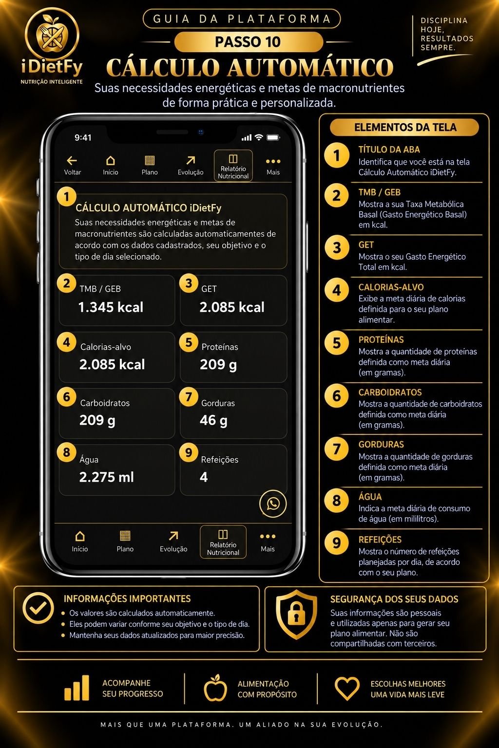 Passo 10 — Cálculo Automático