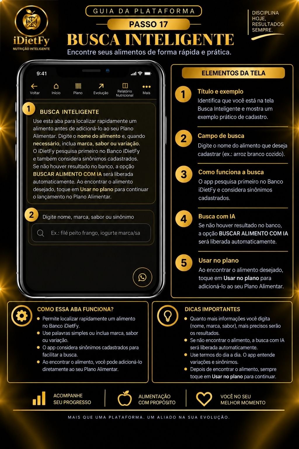 Passo 17 — Busca Inteligente