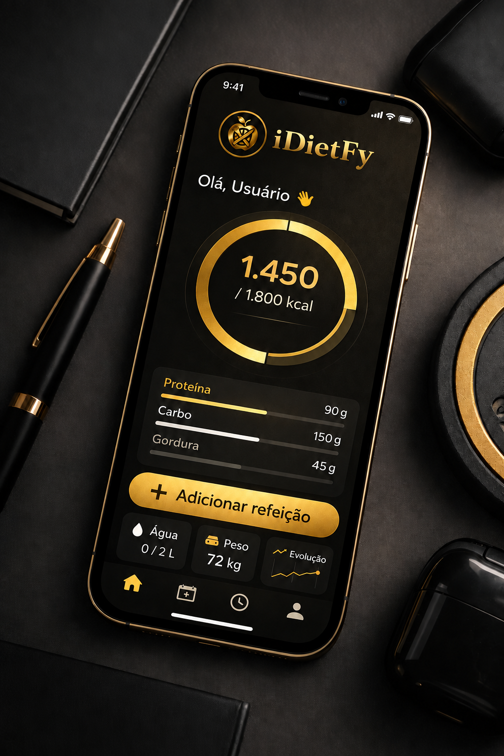 Plataforma iDietFy no celular